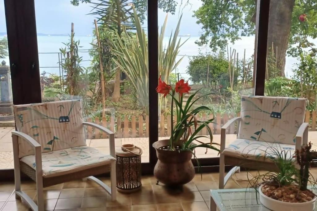 Brezza Marina - Appartamento In Villa Fronte Mare 的里雅斯特 外观 照片